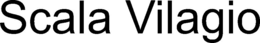 SCALA VILAGIO trademark