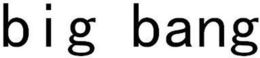 BIG BANG trademark
