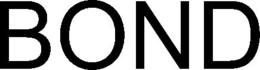 BOND trademark
