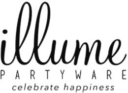 ILLUME PARTYWARE CELEBRATE HAPPINESS trademark