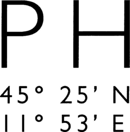 PH 45° 25' N 11° 53' E trademark