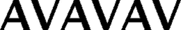 AVAVAV trademark