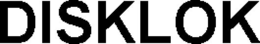 DISKLOK trademark