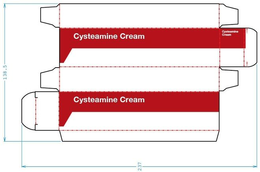 CYSTEAMINE CREAM CYSTEAMINE CREAM CYSTEAMINE CREAM trademark