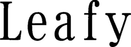 LEAFY trademark