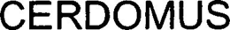 CERDOMUS trademark