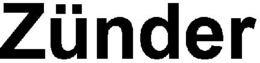 ZÜNDER trademark
