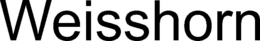 WEISSHORN trademark