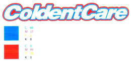 COLDENTCARE C88 M 37 Y 2 K 8 C 0 M 99 Y76 K 0 trademark