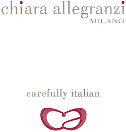CHIARA ALLEGRANZI MILANO CAREFULLY ITALIAN trademark