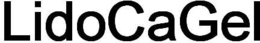 LIDOCAGEL trademark