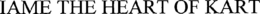 IAME THE HEART OF KART trademark