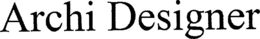 ARCHI DESIGNER trademark