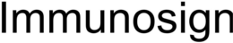 IMMUNOSIGN trademark