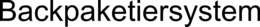 BACKPAKETIERSYSTEM trademark