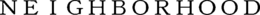 NEIGHBORHOOD trademark