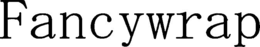 FANCYWRAP trademark