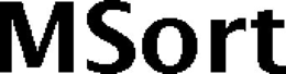 MSORT trademark