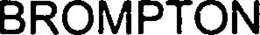 BROMPTON trademark
