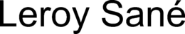 LEROY SANÉ trademark