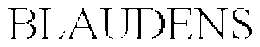 BLAUDENS trademark