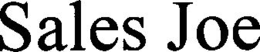 SALES JOE trademark