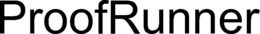 PROOFRUNNER trademark