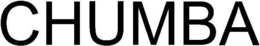 CHUMBA trademark
