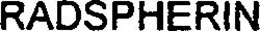 RADSPHERIN trademark