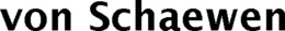 VON SCHAEWEN trademark