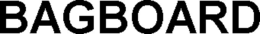 BAGBOARD trademark