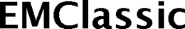 EMCLASSIC trademark