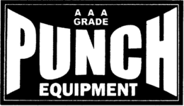 AAA GRADE PUNCH EQUIPMENT trademark