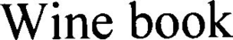 WINE BOOK trademark