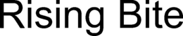 RISING BITE trademark