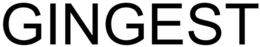 GINGEST trademark