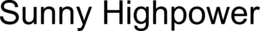 SUNNY HIGHPOWER trademark