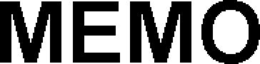 MEMO trademark
