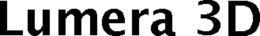 LUMERA 3D trademark
