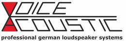 VOICE-ACOUSTIC PROFESSIONAL GERMAN LOUDSPEAKER SYSTEMS trademark