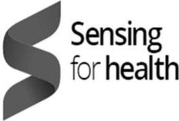 S SENSING FOR HEALTH trademark