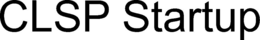 CLSP STARTUP trademark