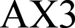 AX3 trademark