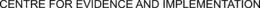 CENTRE FOR EVIDENCE AND IMPLEMENTATION trademark