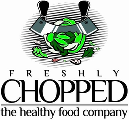 FRESHLY CHOPPED THE HEALTHY FOOD COMPAGNY trademark