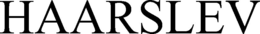 HAARSLEV trademark