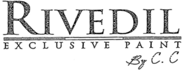 RIVEDIL EXCLUSIVE PAINT BY C.C trademark