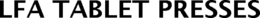 LFA TABLET PRESSES trademark