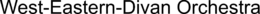 WEST-EASTERN-DIVAN ORCHESTRA trademark