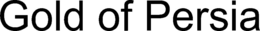 GOLD OF PERSIA trademark